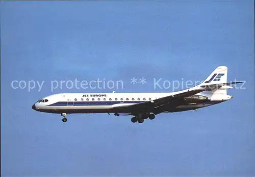 Flugzeuge Zivil JET Europe Caravelle 10B3 F BMKS cn 181 Kat. Airplanes Avions