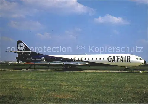 Flugzeuge Zivil Catair Caravelle 12 F BVPY Cn 271 Kat. Airplanes Avions