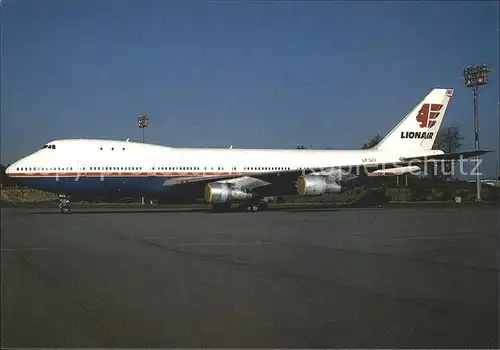 Flugzeuge Zivil Lionair Boeing 747 121 LX GCV  Kat. Airplanes Avions