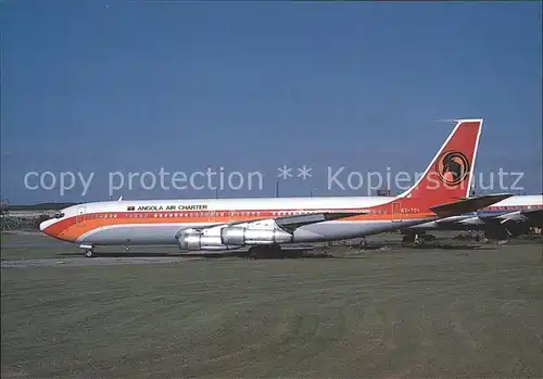 Flugzeuge Zivil Angola Air Charter Boeing 707 328C D2 TOV  Kat. Airplanes Avions