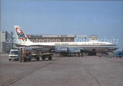 Flugzeuge Zivil Trans Arabian Air Transport Boeing 707 320C ST ALK Kat. Airplanes Avions