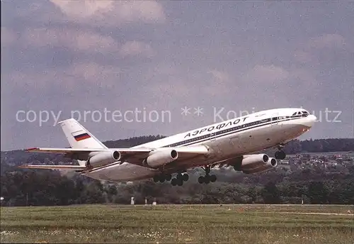 Flugzeuge Zivil Aeroflot Ilyushin 86 RA 86065 c n   Kat. Airplanes Avions