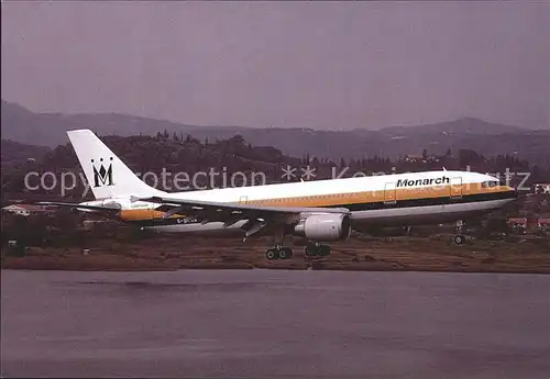 Flugzeuge Zivil Monarch Airlines Airbus A 300 556  Kat. Airplanes Avions