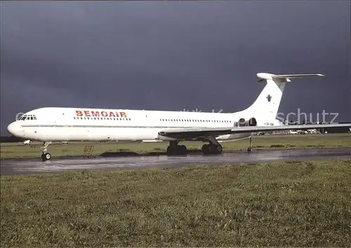 Flugzeuge Zivil Bemoair Il62M OK OBL c n   Kat. Airplanes Avions