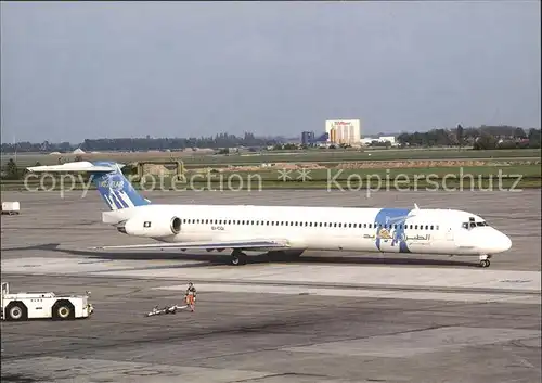 Flugzeuge Zivil Nouvel Air Tunisie MD83 EI CGI c n 49624  Kat. Airplanes Avions