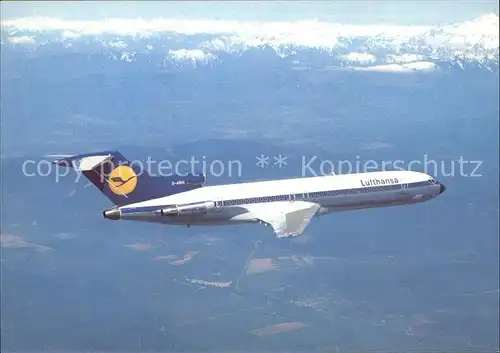 Lufthansa B 727 Europa Jet D ABHI  Kat. Flug