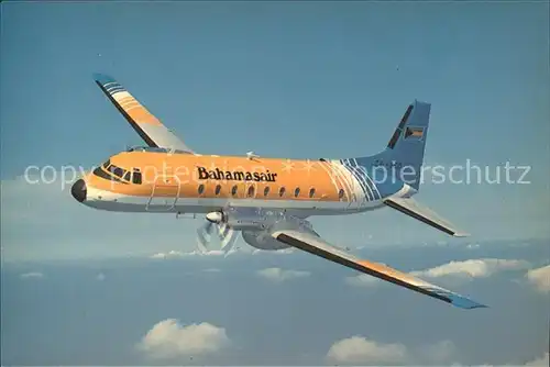 Flugzeuge Zivil HS 748 Bahamasair C N 1763 C6 BED Kat. Airplanes Avions