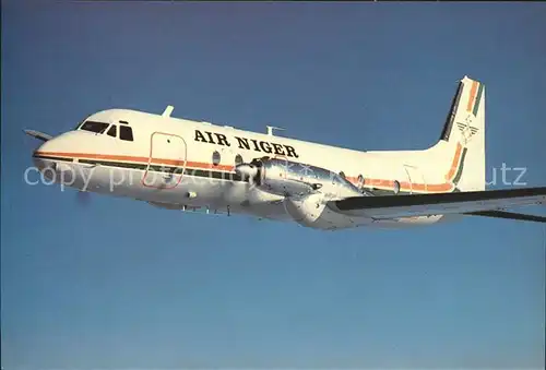 Flugzeuge Zivil Air Niger HS748 399 c n 1778 5U BAS Kat. Airplanes Avions