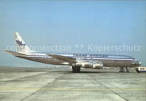 Flugzeuge Zivil Trans African MDC Douglas DC 8 55F N29954 cn 45859 Kat. Airplanes Avions
