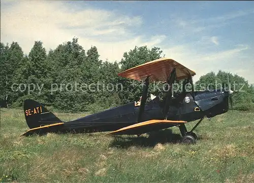 Flugzeuge Zivil D.H. 82 A Tiger Moth SE ATI Kat. Airplanes Avions