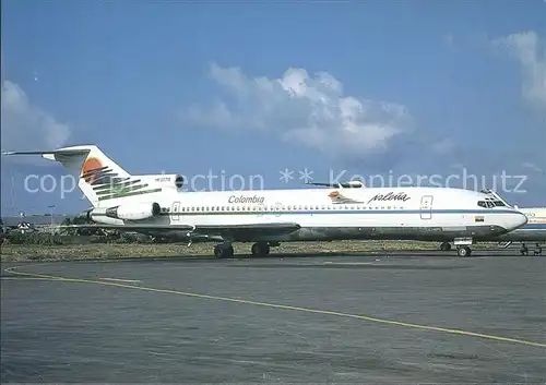 Flugzeuge Zivil Islena Colombia Boeing 727 200 HK 3871X  Kat. Airplanes Avions