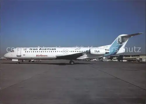 Flugzeuge Zivil F100 Iran Aseman HL7211  Kat. Airplanes Avions