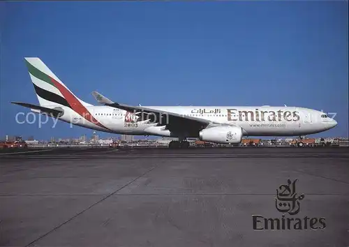 Flugzeuge Zivil Emirates Airbus A330 200 A6 EAN Kat. Airplanes Avions