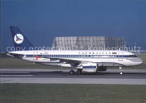 Flugzeuge Zivil Azerbaijan Airlines Airbus A 319 111 D AVXJ c n 2588 Kat. Airplanes Avions