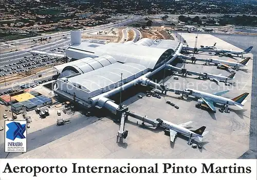 Flughafen Airport Aeroporto Pinto Martins Fliegeraufnahme  Kat. Flug