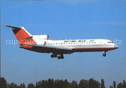 Flugzeuge Zivil Irtysh Avia Yakovlev 42D UN 42338 cn   Kat. Airplanes Avions