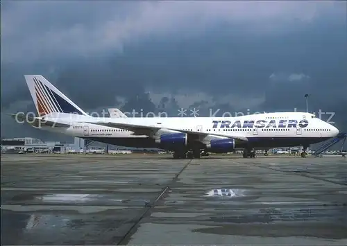 Flugzeuge Zivil Transaero Boeing B747 219 N723TA Cn 22723 Kat. Airplanes Avions