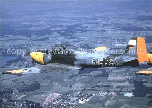 Flugzeuge Militaria Luftwaffe Piaggio PD 149 JBG 49 91+83 Kat. Airplanes Avions
