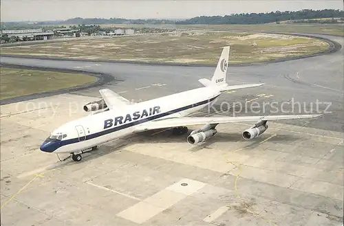 Flugzeuge Zivil Brasair Brazil Boeing B707 351C 19776 PP BRI  Kat. Airplanes Avions