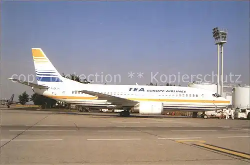 Flugzeuge Zivil TEA Europe Airlines B 737 3M8 F GKTA C N 24413 Kat. Airplanes Avions