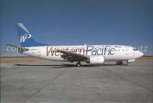 Flugzeuge Zivil Western Pacific Airlines Boeing 737 3L9 N960WP c n 23331 1111 Kat. Airplanes Avions