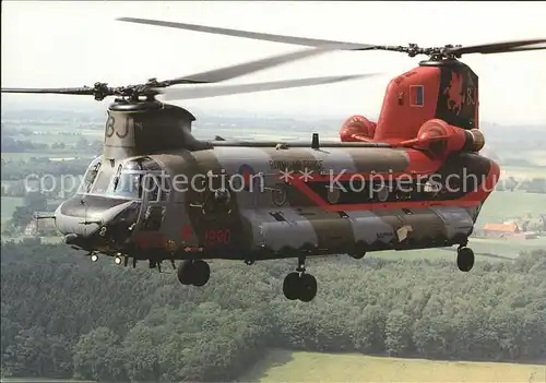 Hubschrauber Helikopter Militaria Chinook No. 18 Squadron 75th Anniversary  Kat. Flug