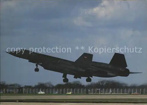 Flugzeuge Militaria SR 71A Blackbird 17964 9 SRW USAF  Kat. Airplanes Avions