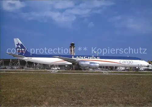 Flugzeuge Zivil Lan Chile McDDouglas DC 8 73F CC CDS  Kat. Airplanes Avions