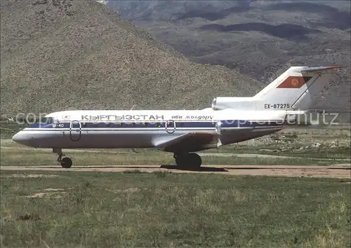 Flugzeuge Zivil Kyrgyztan Avia Yakovlev 40 EX 87275 cn 9311127 Kat. Airplanes Avions