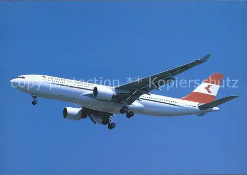 Flugzeuge Zivil Austrian Airlines A330 223 OE LAN c n 181 Kat. Airplanes Avions