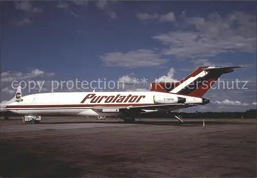 Flugzeuge Zivil Purolator Kelowna Flightcraft Boeing 727 25C C GKFB  Kat. Airplanes Avions