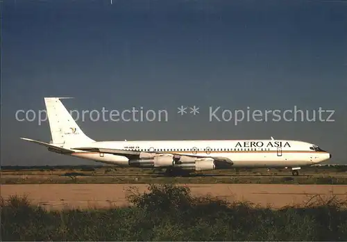 Flugzeuge Zivil Aero Asia Boeing 707 3K1C YR ABB c n 20804 883 Kat. Airplanes Avions