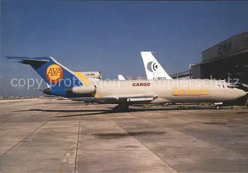 Flugzeuge Zivil Azteca Cargo Boeing 727 27C XA SPK c n 19497 429 Kat. Airplanes Avions