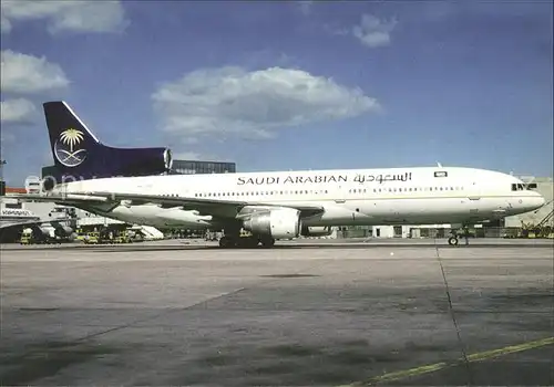 Flugzeuge Zivil Saudi Arabian Lockheed L 1011 200 HZ AHO c n 1187 Kat. Airplanes Avions