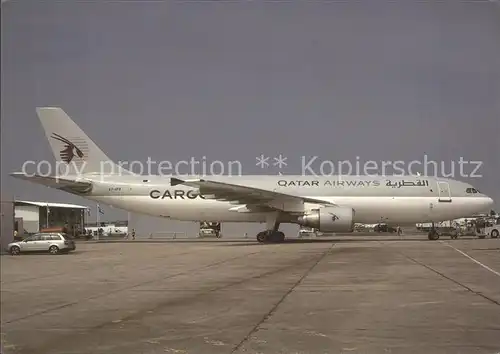 Flugzeuge Zivil Qatar Airways Cargo Airbus A300 A7 AFB  Kat. Airplanes Avions