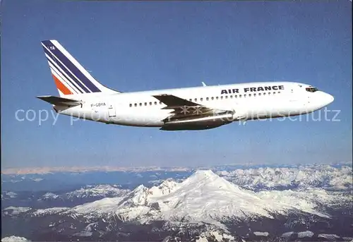 Flugzeuge Zivil Air France Boeing 737 F GBYA  Kat. Airplanes Avions