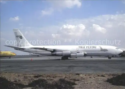 Flugzeuge Zivil Thai Flying Service B 707 321C HS TFS c n 19372 Kat. Airplanes Avions