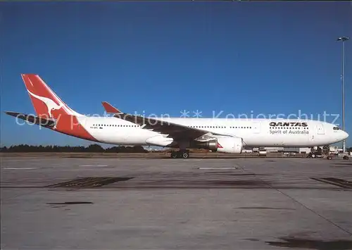 Flugzeuge Zivil Qantas Airbus 330 301 VH QPC c n 564 Kat. Airplanes Avions