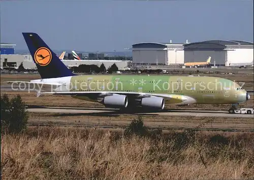 Lufthansa Airbus A380 841 F WWSH Cn038 Kat. Flug