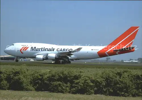 Flugzeuge Zivil Martinair Cargo Boeing 747 412BCF PH MPQ Cn33713 Kat. Airplanes Avions