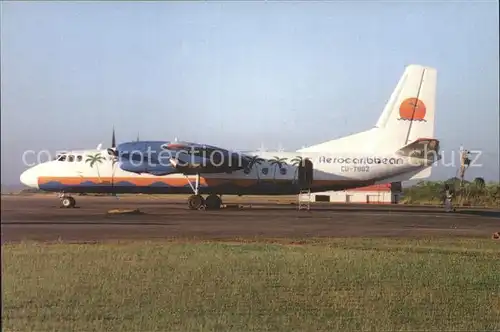 Flugzeuge Zivil Aerocaribbean An 24B CU T882  Kat. Airplanes Avions