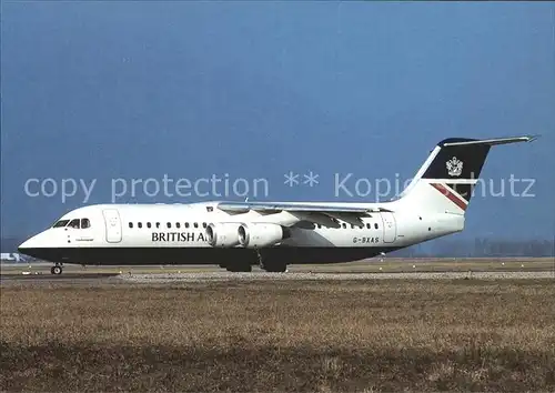 Flugzeuge Zivil British Airways Avro RJ100 Avroliner G BXAS cn E3301 Kat. Airplanes Avions