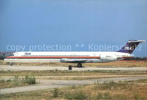 Flugzeuge Zivil TEA DC 9 82 I SMER cn 49901 1776  Kat. Airplanes Avions