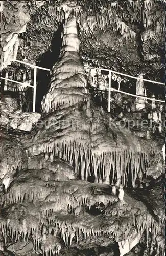 Hoehlen Caves Grottes Teufelshoehle Fraenkische Schweiz Riesensaal Kat. Berge