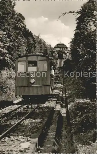 Zahnradbahn Stationsgebaeude Heidelberg Kat. Bergbahn