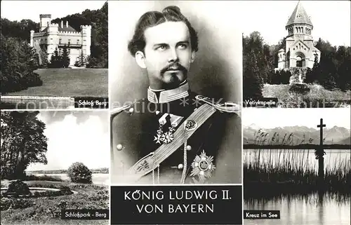 Adel Bayern Koenig Ludwig II. Votivkapelle Schloss Berg  Kat. Koenigshaeuser