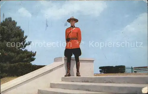 Polizei Royal Canadian Mounted Police Officer Memorial Gardens Hamilton Kat. Polizei