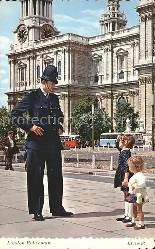 Polizei London Policeman  Kat. Polizei