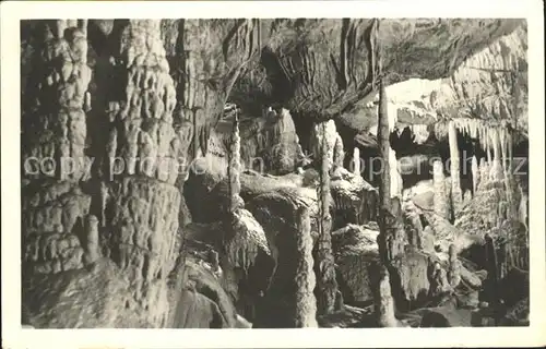 Hoehlen Caves Grottes Ruebeland Harz Baumannshoehle Saeulenhalle Kat. Berge