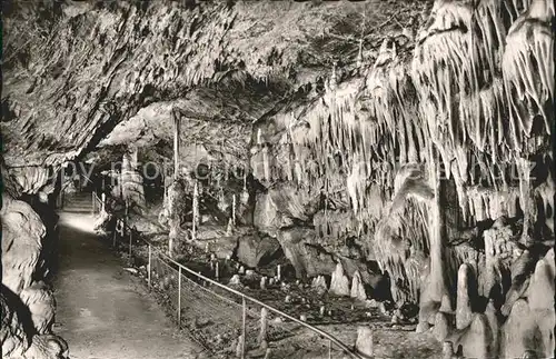 Hoehlen Caves Grottes Baerenhoehle Karlshoehle Erpfingen  Kat. Berge